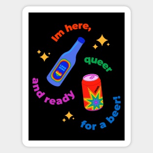 FUNNY QUEER DESIGN Magnet